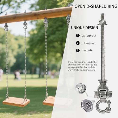 Heavy Duty Swing Hanger with 180°Rotation 1500LB