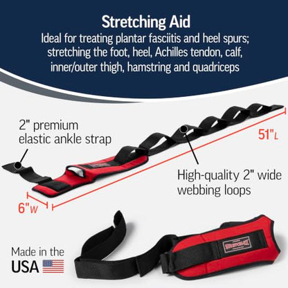 OPTP The Original Stretch-EZ – Plantar Fasciitis Stretcher, Made in the USA