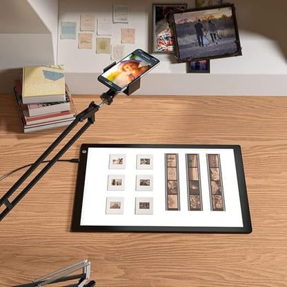 Slide Viewer Light Box, Ultra-Thin A4 USB Powered Light Scanner for Photo Slide and Film Negative Scanning, Christmas Gift, Tattoo Drawing, Artist Sketching