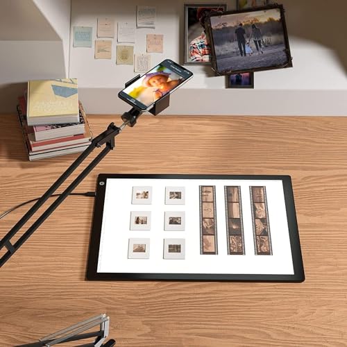 Slide Viewer Light Box, Ultra-Thin A4 USB Powered Light Scanner for Photo Slide and Film Negative Scanning, Christmas Gift, Tattoo Drawing, Artist Sketching