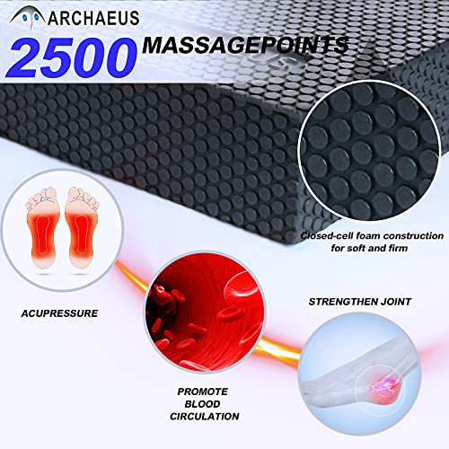 Balance Pad,Foam Pad,Foam Balance Pad,Physical Therapy,Knee and Ankle Exercise,Balance Pads for Physical Therapy - color: Black