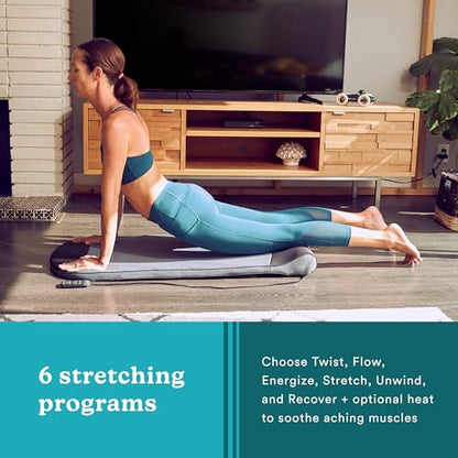 Homedics Fitness Stretching Mat with Air Compression, 3 Intensity - style: Heated