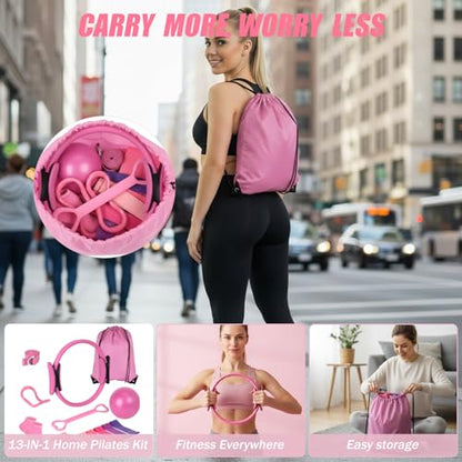 Pilates Equipment, Pilates Kit for Women Home Workouts