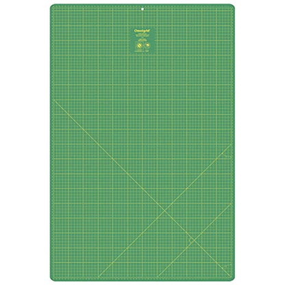 Omnigrid Double Sided Self-Healing Cutting Mat, 24" x 36" - size: 37.3"L x 25.3"W