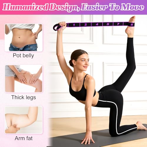 3PCS Fitness Resistance Bands with Handles,Resistance Bands with Handles, Fitness Resistance Band for Stretching and Yoga,Fashion Puller Exercise,Adjustable Bands for Full Body Stretching Shaping - color: B