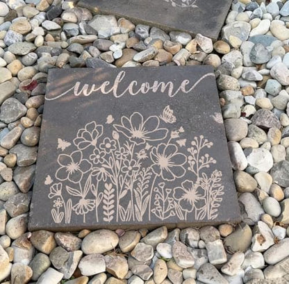 Large Flower Stencils Wildflower Stencils for Crafts Reusable | Floral Stencil for Painting on Walls Wood Fence Canvas Fabrics Furniture Outdoors - style: Wildflower 02