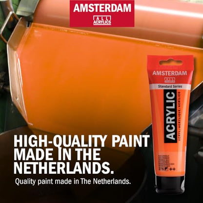 Amsterdam Standard Series Acrylics - Set of 6, Colorful Metallic, 20 ml Tubes