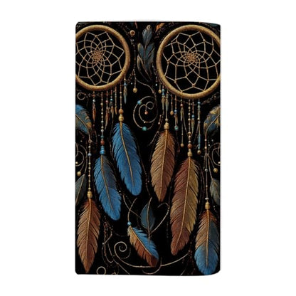 Dream Catcher American India Ethnic Style Beach Towel Magic Tribal Feathers Face Towels Suit Travel Sports Pool Swimming Bath Camping Spa Gym Yoga,15x30 Inch - color: Dream Catcher American India Ethnic Style