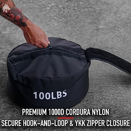 WOLF TACTICAL Sandbag Workout Bag Sand Bags for Weight Training Workout Sandbag Fitness Sand Bag - color: 150 LB (Red)
