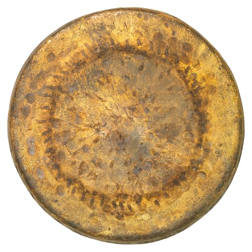 Unlimited Atlantis Gongs - Includes Gong, Mallet & Rope/Unlathed Bronze Gong W/Ancient Look/For Sound Healing, Meditation, & Yoga - size: 8"