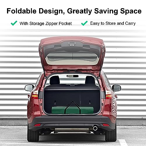 Folding Stretcher for Medical Emergency Heavy Duty Handles - color: Green