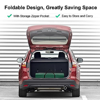 Folding Stretcher for Medical Emergency Heavy Duty Handles - color: Green