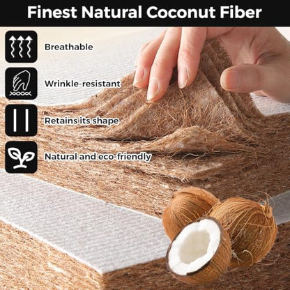 31.5in×31.5in Foldable Meditation Cushion Mat with Removable Cover
