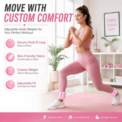 Pilates Kit for Home Workouts, Complete Pilates Starter Set for Women with Workout Guide, 15 Inch Pilates Ring, Mini Pilates Ring, Ball, Resistance Bands, Yoga Strap, Grip Socks & Carry Bag