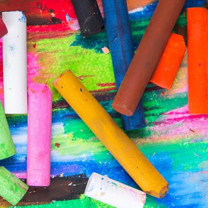 Pro Art Oil Pastel Set Jumbo 12 Bright Color