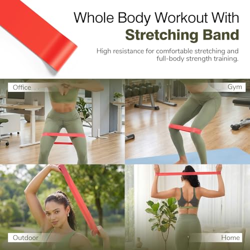 5 in 1 Foam Roller Set for Muscle Recovery & Deep Tissue Massage | Textured Grid Foam Roller, Muscle Roller Stick, Massage Ball, Resistance Band for Physical Therapy, Yoga & Pilates, Black - color: Black