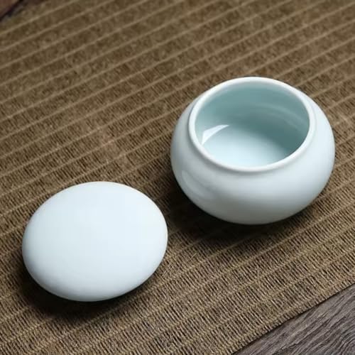 Ceramic Inkwell Set with Cute Cat Pen Rest - Calligraphy Ink Pot and Silicon Dinky Dip Holder for Dip Pens Portable Travel Inkwell Set for Calligraphy Glass Dropper Bottle