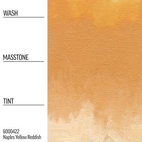 Williamsburg Artist Oil Colors, Naples Yellow Reddish, 37 ml Tube | Artist grade oil paint delivering rich texture, high pigment load, and distinctive handmade character. - color: Naples Yellow Reddish, size: 1.25 Fl Oz (Pack of 1)
