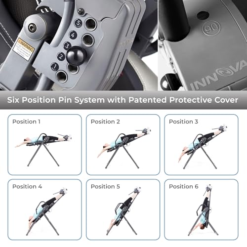 Innova ITM5000 Therapeutic Heat and Shiatsu Massage Inversion Table