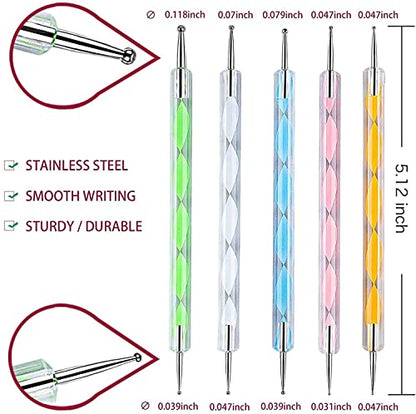50 Sheets Carbon Paper White Graphite Paper Transfer Tracing Paper and 5 Pieces Ball Embossing Styluses for Wood, Paper, Canvas and Other Art Craft Surfaces (White-50) - color: White