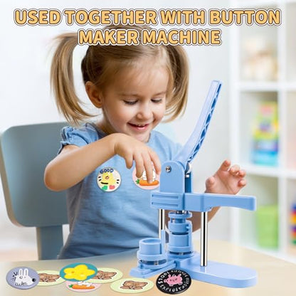 2.28" 58mm Button Paper Cutter, 2.75”/70mm Diameter Circle Cutter Circle Punch, Round Paper Cutter, 70mm Die Cut Machine for Making 2.28" 58mm Buttons DIY Badge Making（2.75”/70mmCutting Diameter ）