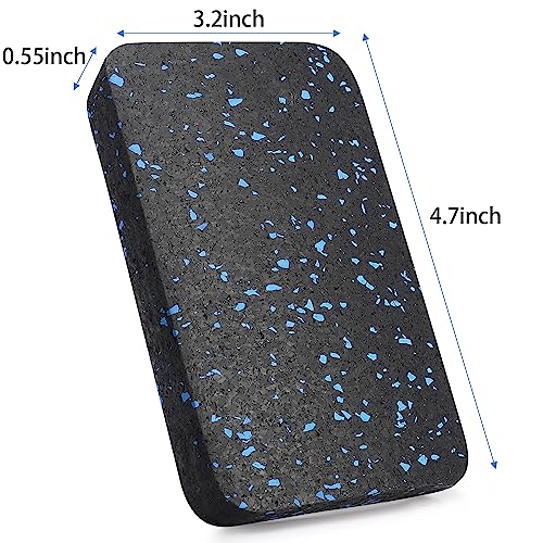 Rubber Treadmill Mat Pads, 6-Pack, 4.7 x 3.2 x 0.55 in - size: 4.7 x 3.2 x 0.55 in