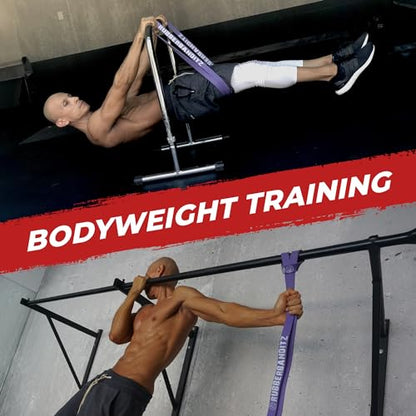 Rubberbanditz Resistance Bands Workout Kit | Exercise Bands, Door Anchor, Handles, Carry Bag, Straps | Resistance Training, Physical Therapy - color: 1.5 lbs (0.7 kg) Standard Package
