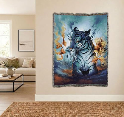 Pure Country Weavers Dream Blanket by Jonas Jödicke - Gift Tapestry Throw Woven from Cotton - Made in The USA (72x54) - color: Dream, size: 72x54