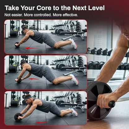 Vinsguir Ab Roller Wheel - Ab Workout Equipment for Abdominal & Core Strength Training, Home Gym Fitness Equipment for Men Women