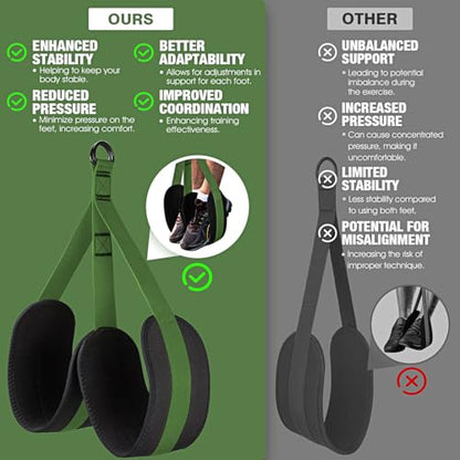 Ayombo Pull Up Assistance Bands, Resistance Bands for Pull Up Bar Workout, Adjustable Heavy Duty Pull Up Assist Equipment with 4 Assistance Bands, Home Gym Fitness Exercise Strength Training - color: Green