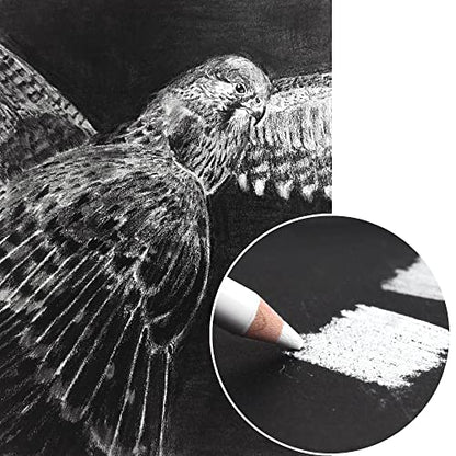 4.9x4.9 Inches Black Paper Sketchbook,30Sheets Tearable Small Sketchbook | 110LB / 180 GSM Premium Heavyweight Paper Sketchbook,Art Sketch Book for Pencil, Pastel, Gel Pen, Charcoal, Metallic Marker - color: 1-4.9x4.9 inch-180gsm-blcak paper
