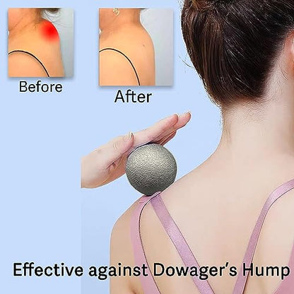 Hard Lacrosse Ball + Soft Peanut Massage Ball Set – Deep Tissue & Trigger Point Tool for Plantar Fasciitis Relief, QL, Iliacus, Glutes, Neck, Hamstrings, Hip Flexors & Myofascial Release - color: Black&orange