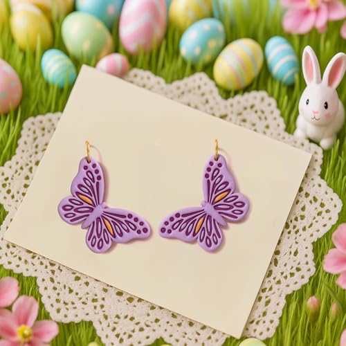 9pcs Farm Theme Polymer Clay Cutters，Animal Polymer Clay Jewelry - Fish Hen Cowboy Dog Butterfly Corgi Polymer Clay Cutters，Easter Gifts - color: Farm Theme Polymer Clay Cutters