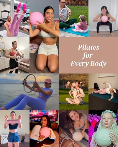 Pilates Kit | Pilates Equipment Set for Home Workouts | Accessories & Guide - color: Mint, style: Essential Kit - 3PC