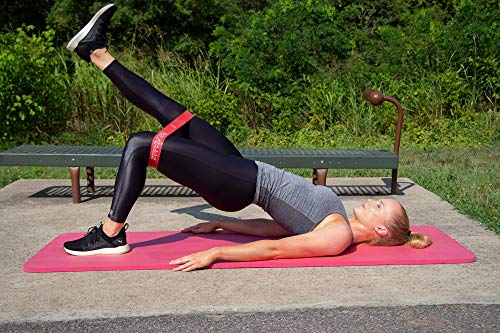 Serious Steel Fitness Mini Resistance Loop Bands | Rehab and Prehab Stretch Bands | 12" Exercise Workout Bands (Sets of 5 Pack and Sets of 10 Pack Trainer Options Available!) - color: 12" Mini Bands