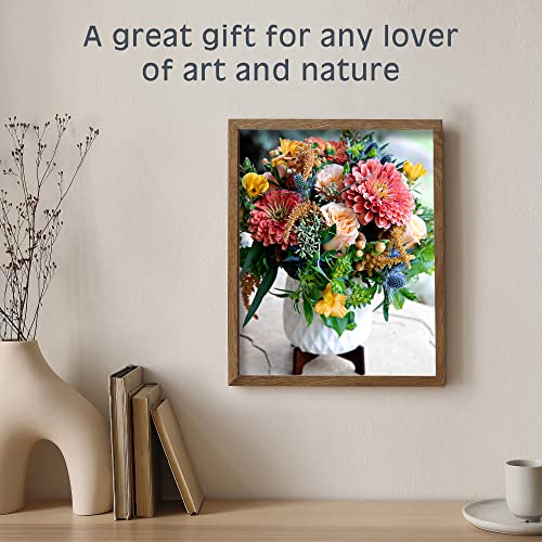 Pink Picasso Paint by Number Kit, for Adults & Teens,16x20, Pick Me Up | Botanical Floral Collection, Acrylic Paints and Brushes included, Pre-printed high quality canvas, DIY art kit, Gift-ready - color: Pick Me Up