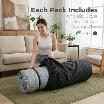 XICIKIN 2.5" Japanese Floor Mattress, Japanese Futon Mattress - color: Grey Feather, size: Twin（80" x 39"）