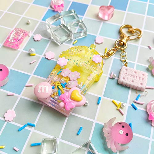 Resin Shaker Molds Set Charms Pendant Jewelry Making Supplies, Drinking Cup, Handheld Game, Chips, Candy 4 Silicone Trays with 5 Seal Films Larger 3inch - color: Charms Pendant Craft 9-Pack