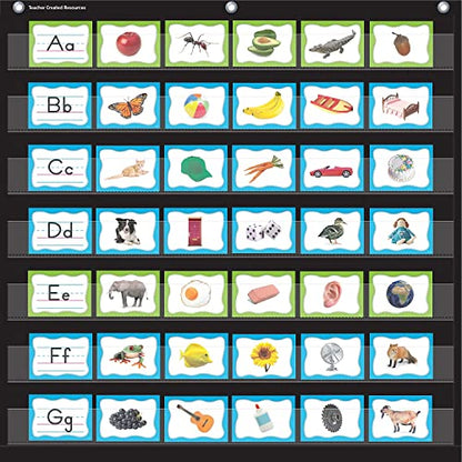 Teacher Created Resources Alphabet Pocket Chart Cards (TCR20852) - style: Alphabet