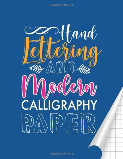 Hand Lettering and Modern Calligraphy Paper: Practice book ( grid sheets ) for hand lettering
