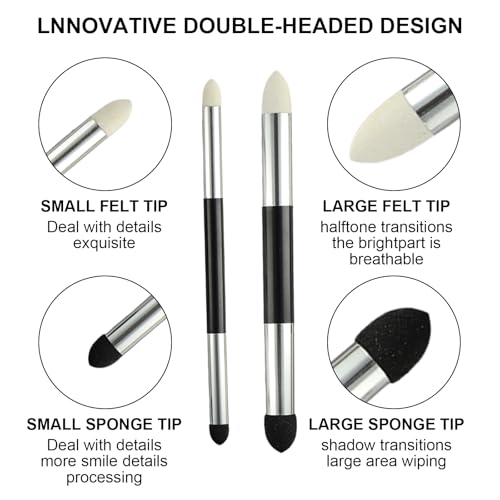 QIYUDA 9pcs Tortillons Blending Stumps for Drawing, Washable & Reusable Blending Stick, Pencil Blender