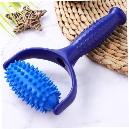 SHERCHPRY Massager Yoga Enthusiasts Muscle Sedentary Individuals and Handheld Stick Lightweight Relax Roller Made of Sturdy Abs and PVC, Designed to Reduce Muscle Fatigue Back