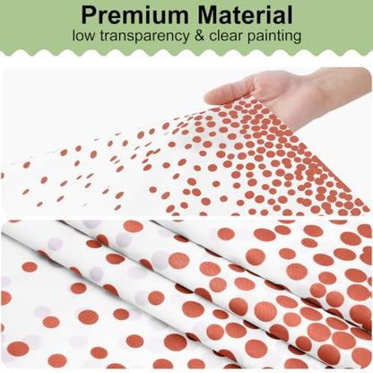 3 Packs Dot Disposable Table Cloth, 54 x 108 Inch Waterproof Tablecloth, Rectangle Plastic Rose Pink Dots in White Table Covers for Picnic, Birthday, Party and Back to School - color: Rose Pink in White, size: 54" x 108"