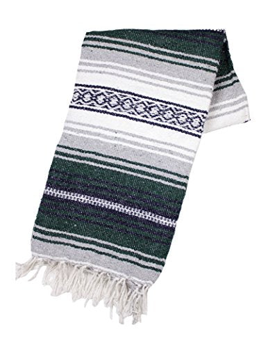 Canyon Creek Mexican Blanket (Dark Green)