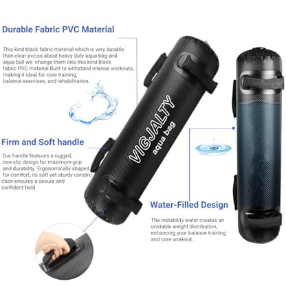 Heavy Aqua Bag - Water Weight Bag for Core & Balance Training Up to 49 lbs