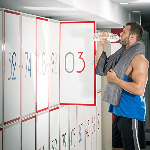 SUNLAND Microfiber Gym Bath Towels for Men Momen 24x48In - color: Grey X 2