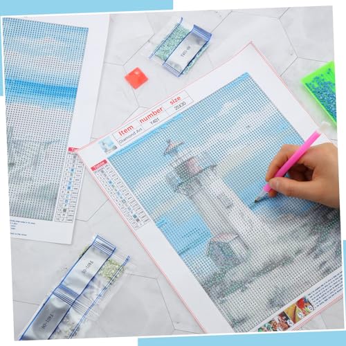 Yeaqee 4 Pcs Beach Diamond Art Kits for Adult Beginners Seaside Scenery DIY Gem Painting Wall Art Crafts Summer Room Decor Ocean Painting Pictures 5d Craft Wall Decor for Home 10 x 11.8'' - style: Beach