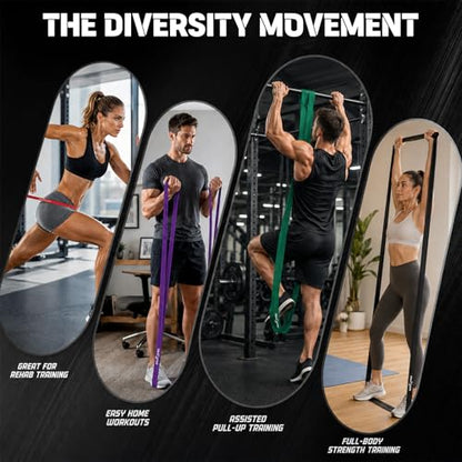 Resistance Bands Set,Exercise Bands with Handles&Door Anchor