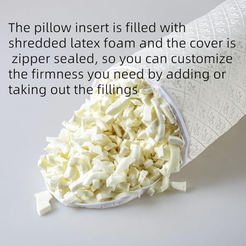 Kingnex Bolster Roll Pillow for Sleeping on Back or Side Under Knee to Relief Lower Back Pain Between Legs for Side Sleepers Cylinder Pillow with Removable Cover 20x8 | Under Knee to Relief Lower Back Pain or Between Legs for Side Sleepers, Bamboo Viscose