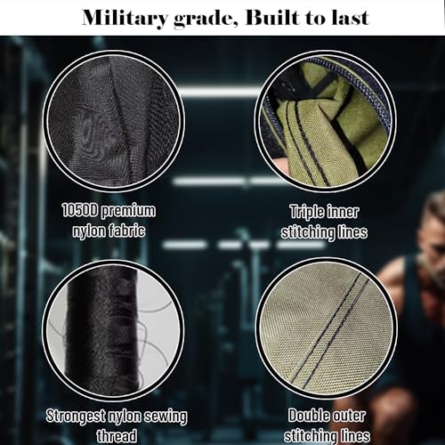 Acefit Training Sandbag for Working Out| Heavy Duty Workout Sandbags| Weights Sand Bags for Training, Exercise| Military Conditioning, Fitness, Cross-Training & Strength Training - size: 100 LB